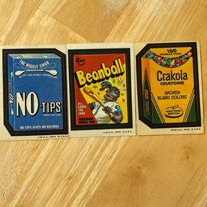 Wacky Packages Topps Sticker Lot